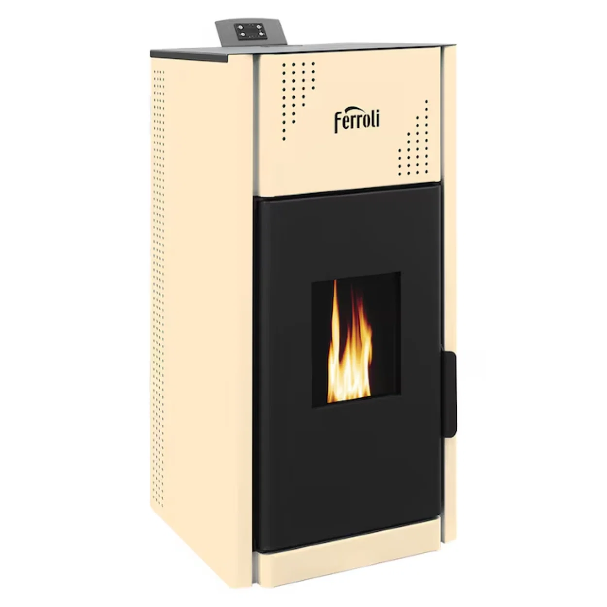 Termoșemineu pe peleți MIRANO PELLET PRO 25 kW - Pachet complet 160 mp [2]