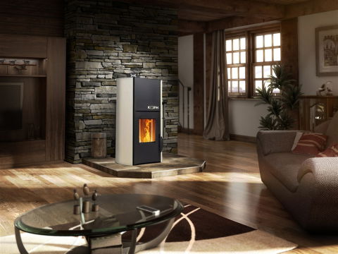 Termosemineu pe Peleți 25 kW KOPH Fiama – Pachet Complet [1]