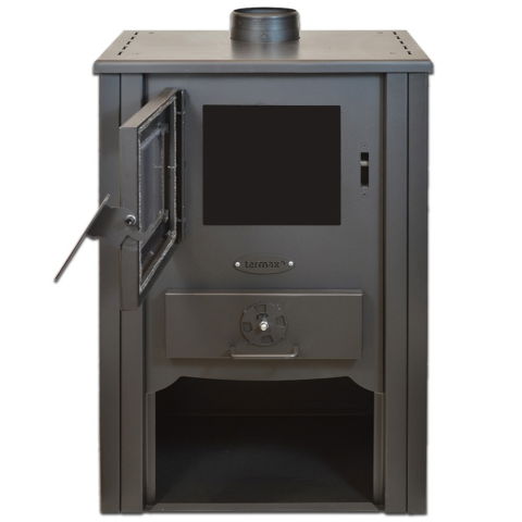 Pachet Termosemineu pe lemn Termax Decebal, 11.52 kW, randament 85.59%, 75 m², Bordo, Calorifere, Pompa Recirculare, Grup siguranta, Vas expansiune, Robineti tur/retur, Aspirator cenusa si set accesor [4]