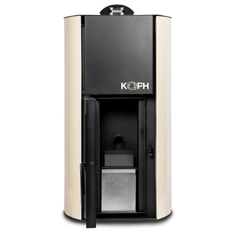 Pachet termosemineu pe peleti KOPH Fiama 25 kW – randament 93%, încălzire 160 mp [2]