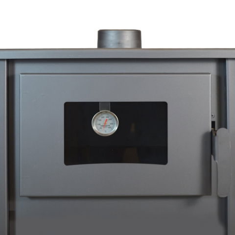 Pachet termosobă pe lemne Termax Zorile, 24.43 kW, cuptor integrat, 85.10% randament, pentru 155 m² – sistem complet de încălzire cu radiatoare [8]