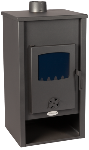 Pachet complet termosobă pe lemne 13.1 kW, 2 calorifere 600x800, pompă electronică și vas expansiune 24L , robineti – încălzire eficientă până la 85 m². [1]