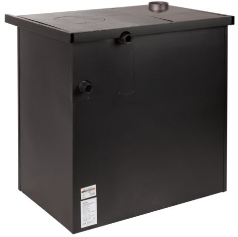 Pachet termosobă pe lemne 12 kW cu cuptor – Herainstal Gospodina [1]