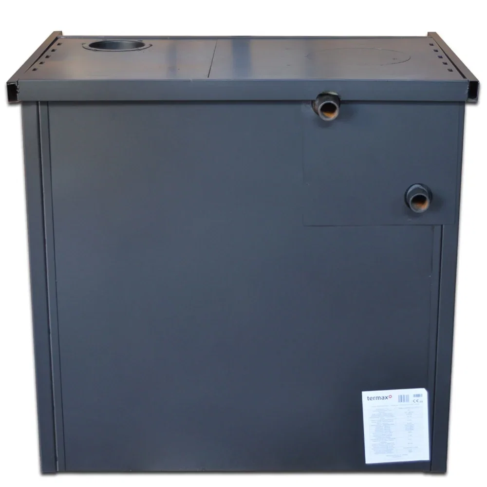 Pachet Termosoba pe lemne Herainstal Vatra Aluminium Bordo 12.05 kW cu 40 elementi aluminiu 600 mm [5]