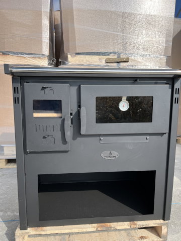 Pachet termosobă pe lemne 12,2 kW cu cuptor – Hergon Calor 12 [2]