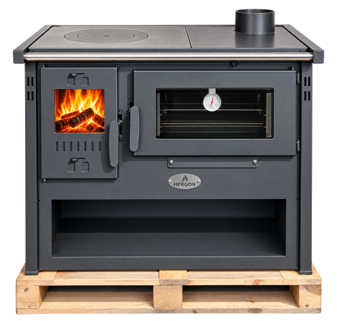 Pachet termosobă pe lemne 12,2 kW cu cuptor – Hergon Calor 12 [4]
