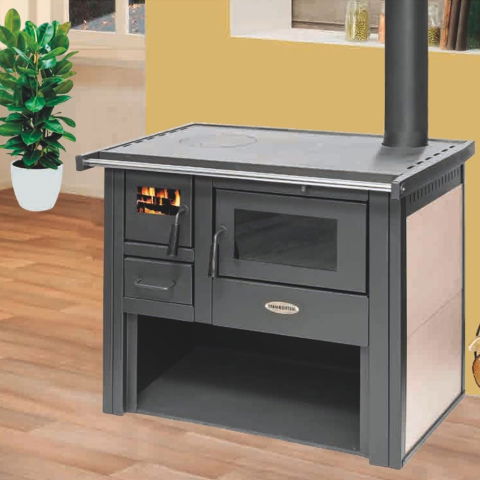 Pachet Termosobă lemne Termax Culina 12.05 kW cu cuptor – complet [2]