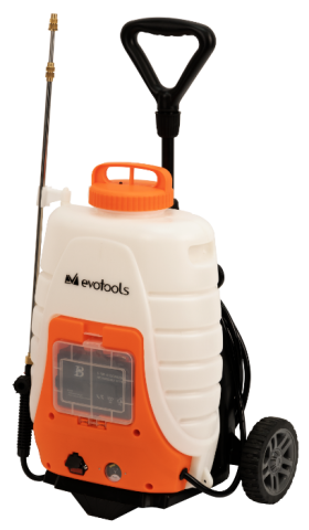 Sisteme de irigații si accesorii - Pompă de stropit cu acumulator și roți – 18L