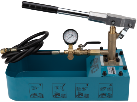 Scule - Pompa de Testare Manuală – Verificare Presiune Instalatii 0-50 bar