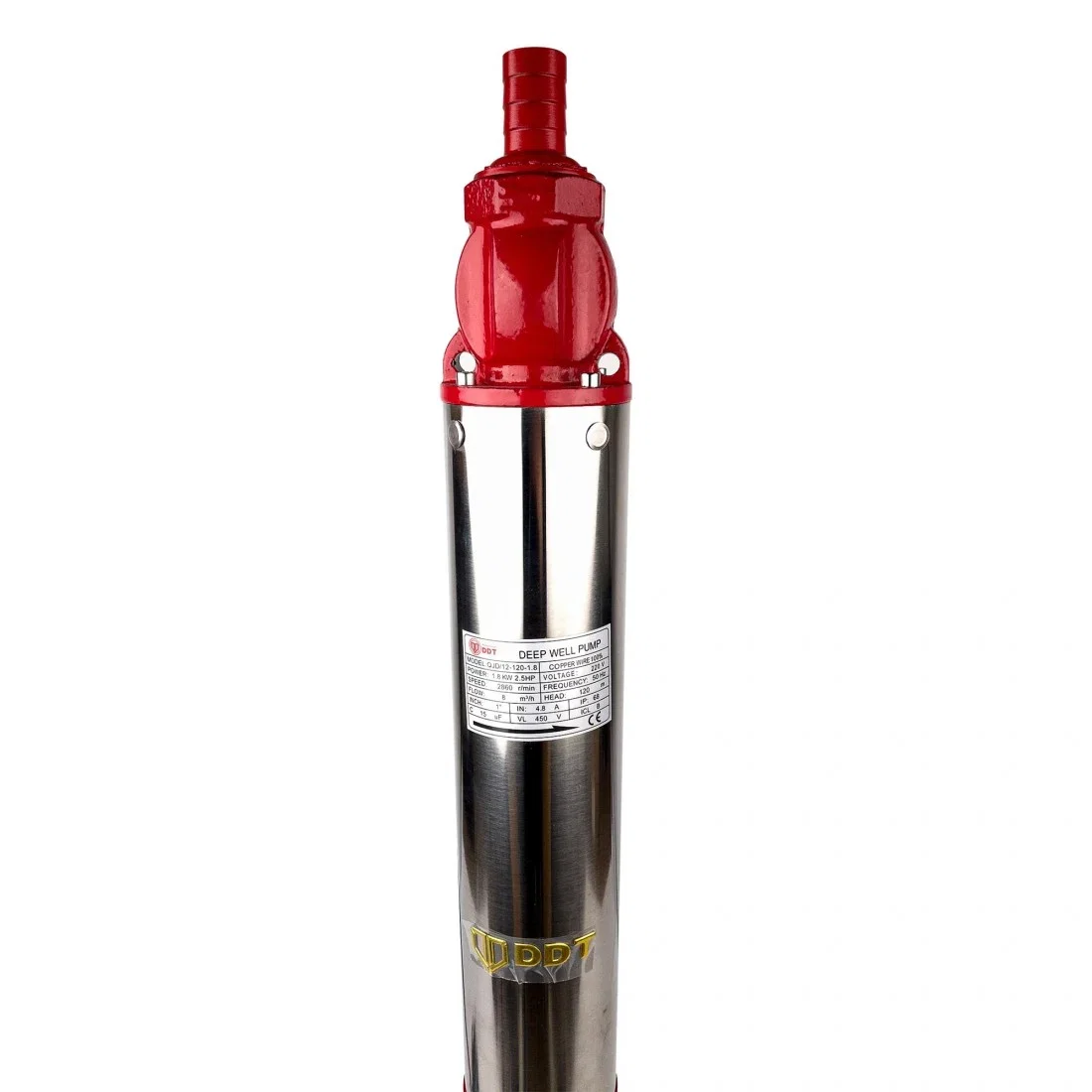 Pompa Submersibilă 1800W cu 12 Turbine + Prescontrol Electronic | Debit 4000 l/h, 54 m [6]