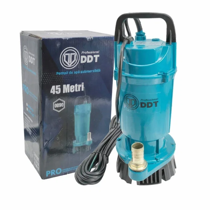 Pompe submersibile - Pompa submersibila apa curata DDT 1100W cu plutitor 45m 3mc h