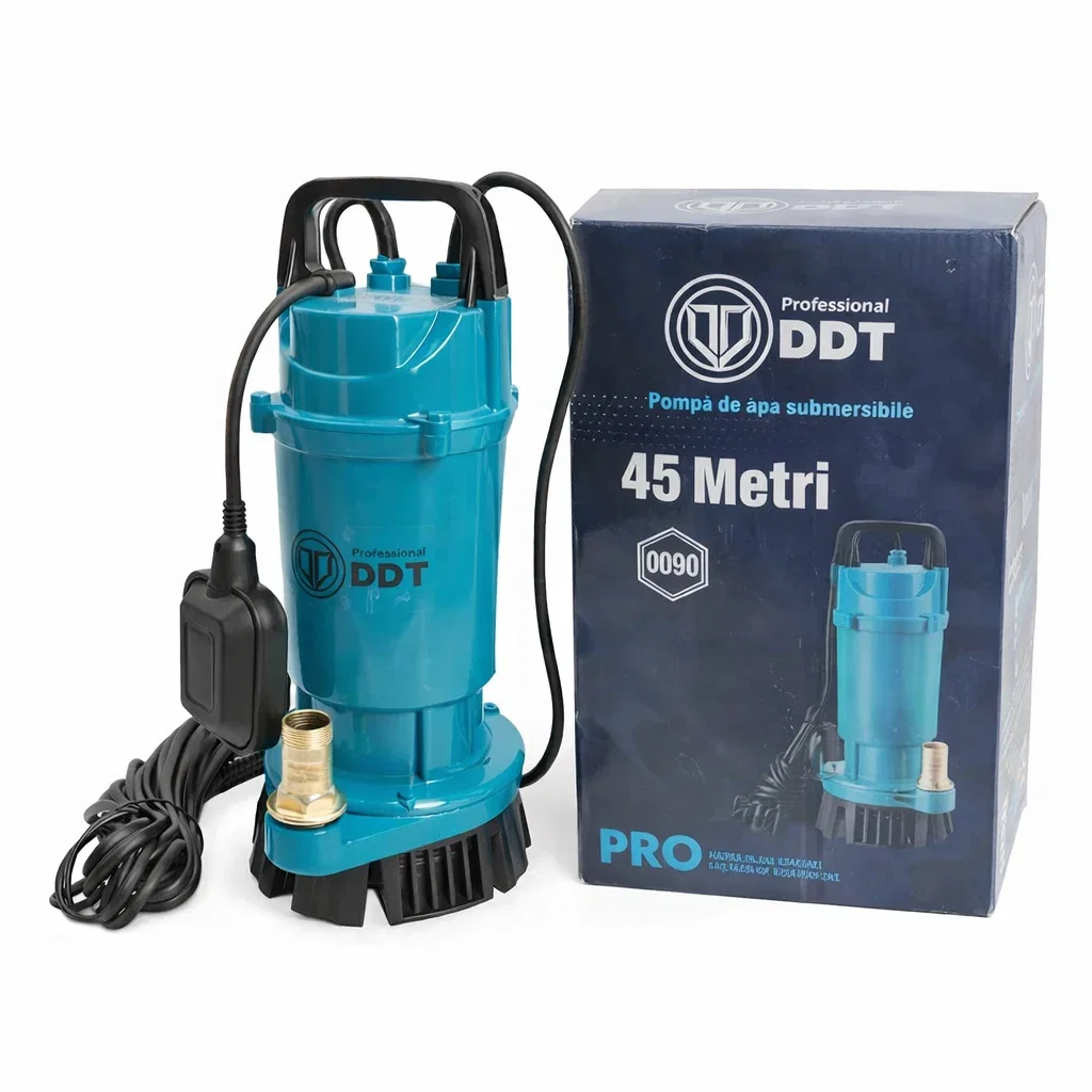 Pompa submersibila apa curata DDT 1100W cu plutitor 45m 3mc h [4]