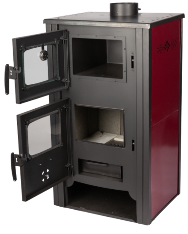 Șemineu pe Lemne cu Cuptor și Termometru 12.2 kW EcoDesign [2]