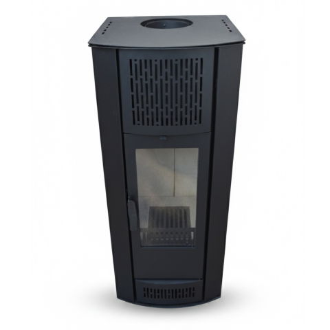 Soba pe lemn Termax Belissima, 9.47 kW, randament 84.32%, 60 m², Antracit [2]