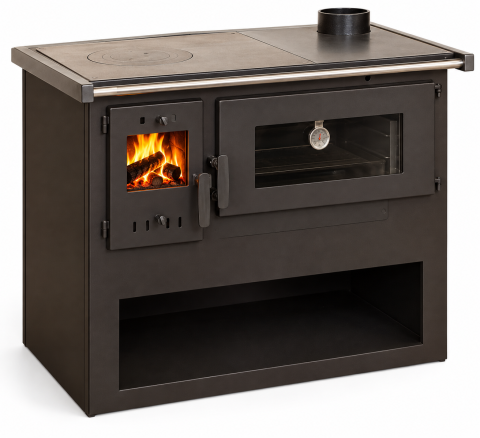 Termosobe pe lemne - Termosoba pe lemne HERGON CALOR 12 cu plita si cuptor 12.2 kW