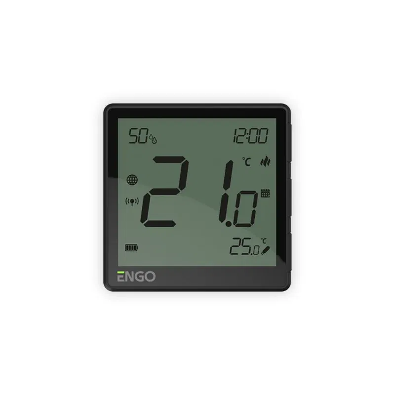 Termostate si automatizari - Termostat ZigBee ENGO EONE-BATB Negru | Pardoseală