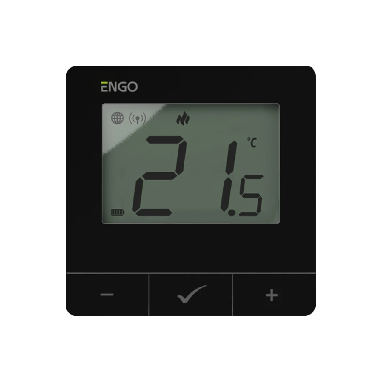 Termostat Smart WiFi ENGO E20i Tuya Negru | 16A | TPI [1]