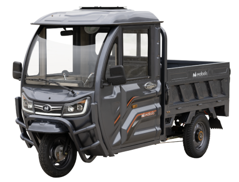 Vehicule electrice - Triciclu electric Cargo EvoTools TRCCB1500 – 1500 W, cabină închisă