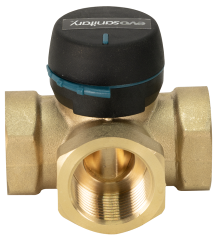 Vana cu 3 Căi 1” Alamă – Amestec și Distribuție Fluide [1]