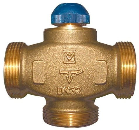 Fitinguri si armaturi - Vana Termostatică 3 Căi HERZ FE 1” DN25 | Kvs 6.27 | Etanșare Plană