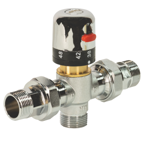 Fitinguri si armaturi - Vana Termostatică de Amestec Evosanitary 3/4” – Control Temperatură Apă