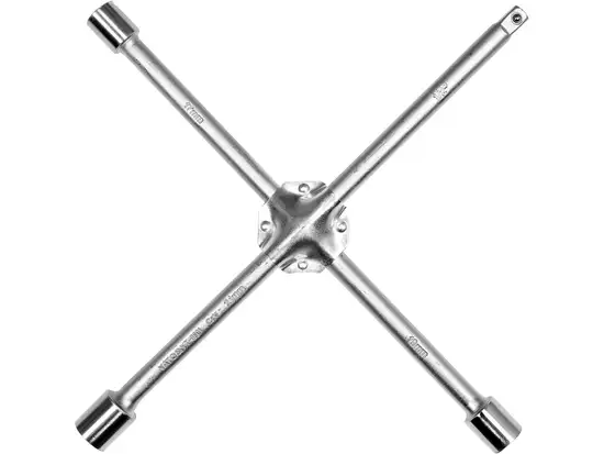 Cheie cruce pentru roți YATO 17x19x21 mm + 1/2” – pentru schimb rapid roți auto [2]