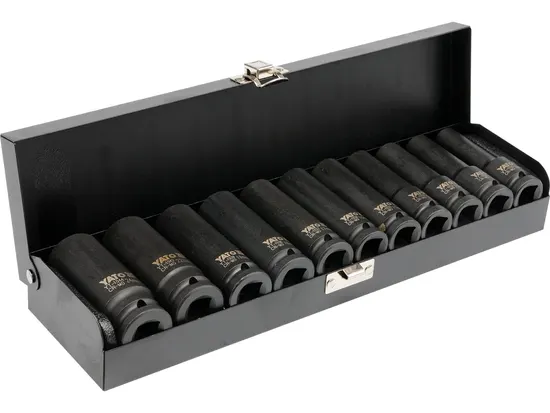 Set chei tubulare adânci impact YATO 11 piese – pentru pistol impact 1/2” [4]