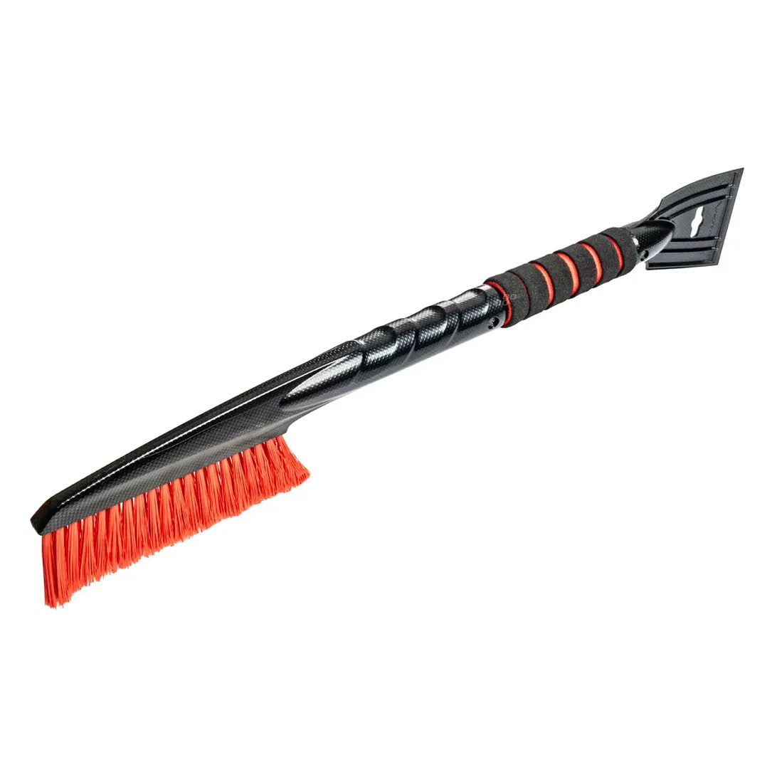Accesorii auto de iarna - Perie zăpadă auto cu racletă gheață AMiO Alpin BS1-55ST 55 cm și mâner antiderapant