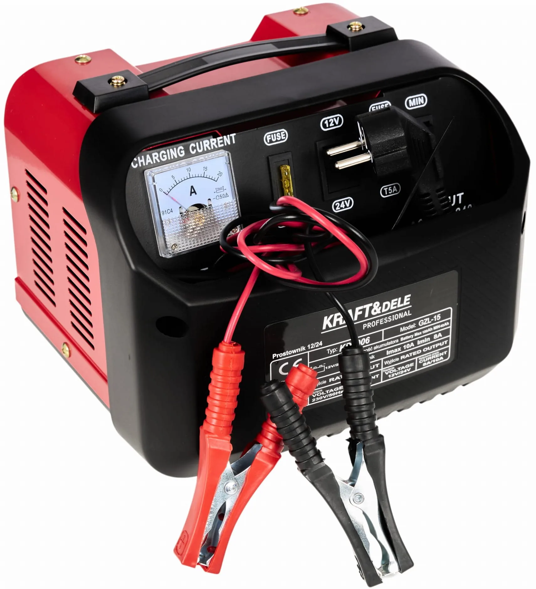 Redresor baterie auto - Redresor-Auto-Kraft-Dele-KD1907-12V-24V-20A