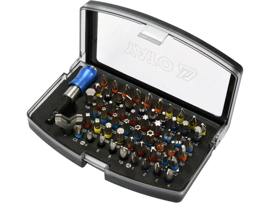 Trusă biti YATO 59 piese cu adaptor [1]