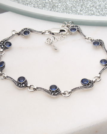 BRATARI ARGINT - Bratara argint cu marcasite, gr5.9