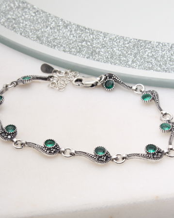 BRATARI ARGINT - Bratara argint cu marcasite, gr6