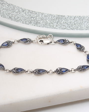 BRATARI ARGINT - Bratara argint cu marcasite, gr7.2