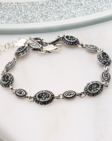 BRATARI ARGINT - Bratara argint cu marcasite, gr7.9