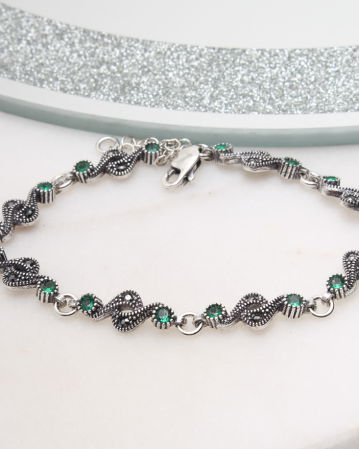 BRATARI ARGINT - Bratara argint cu marcasite, gr8