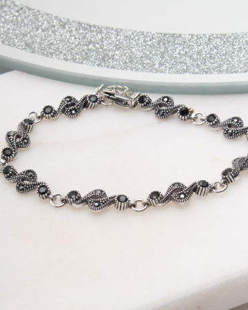 BRATARI ARGINT - Bratara argint cu marcasite, gr8