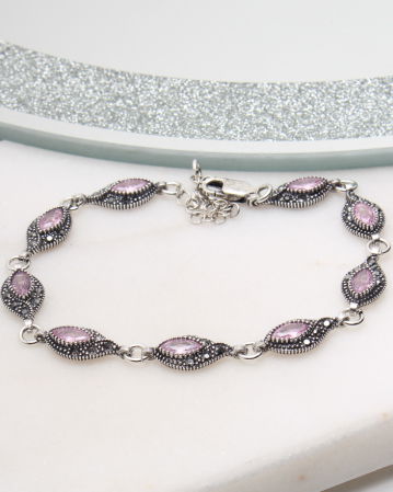 BRATARI ARGINT - Bratara argint cu marcasite, gr8.8