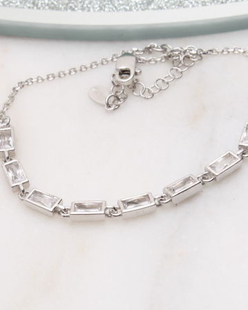 BRATARI ARGINT - Bratara argint si cubic zirconia, gr4.3