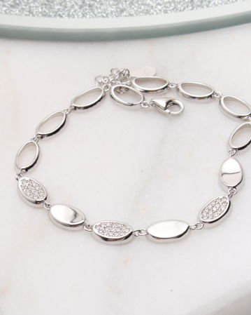 BRATARI ARGINT - Bratara argint si cubic zirconia, gr6.8