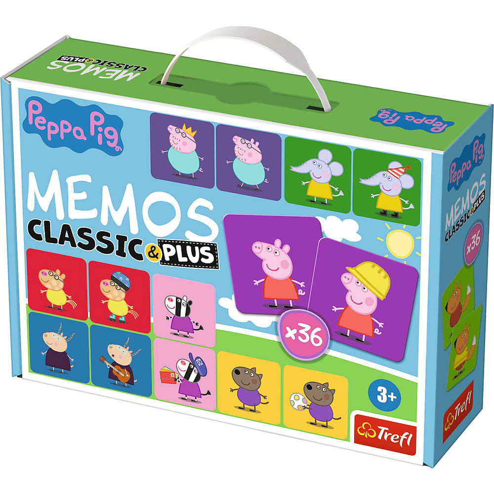 Jucării și jocuri - JOC MEMOS CLASSIC PLUS PEPPA PIG