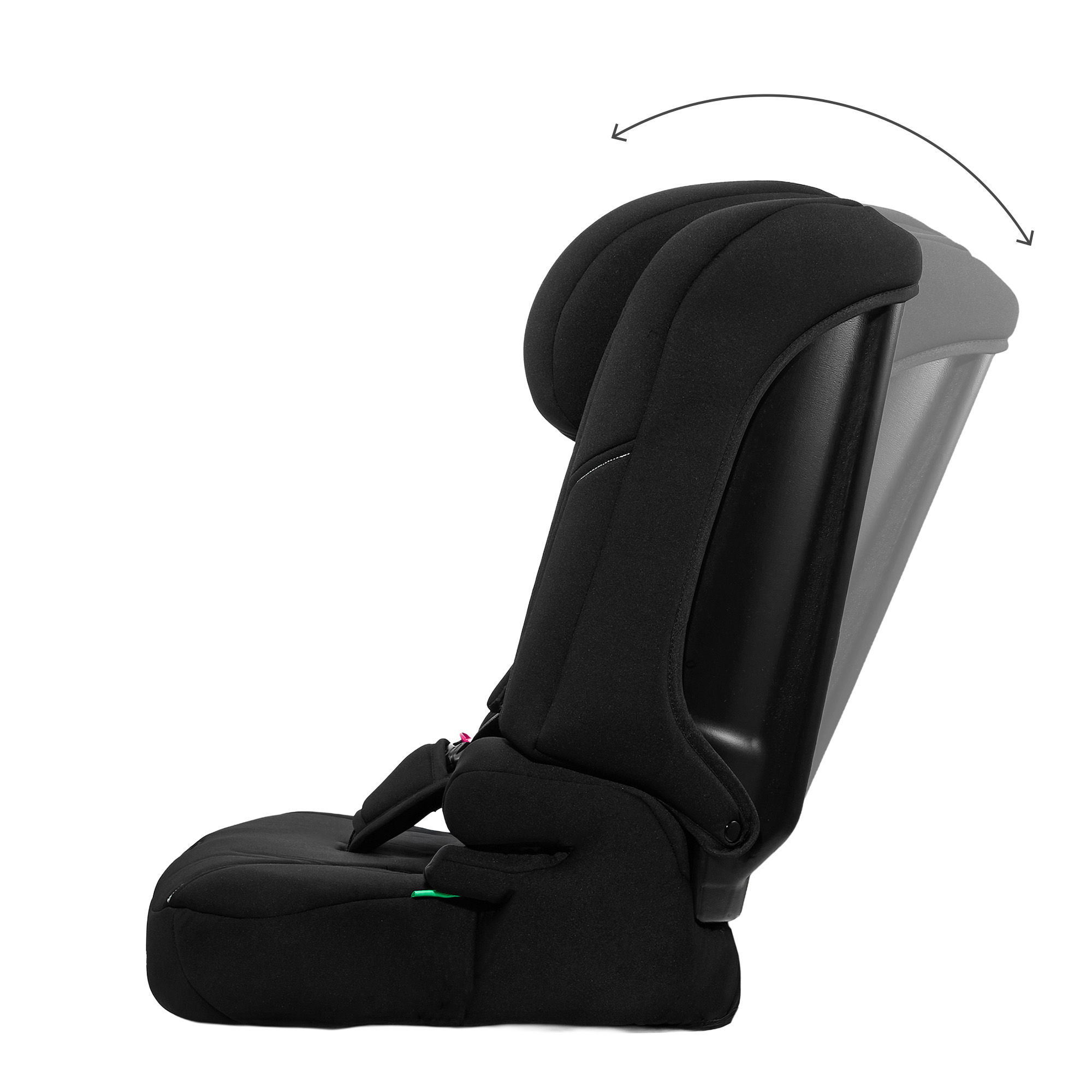 SCAUN AUTO KINDERKRAFT COMFY 75-150 CM, BLACK [2]