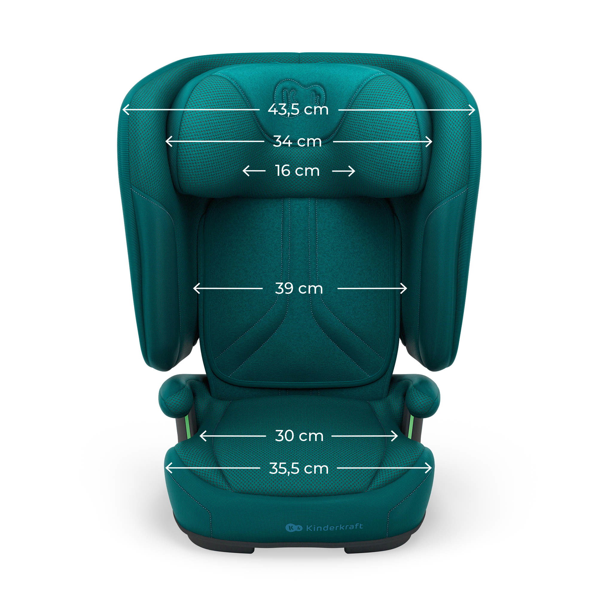 SCAUN AUTO KINDERKRAFT UNITY2 100-150 CM, GREEN [10]