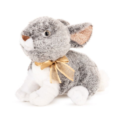 Jucării și jocuri - Jucarie de plus Iepuras gri 24 cm