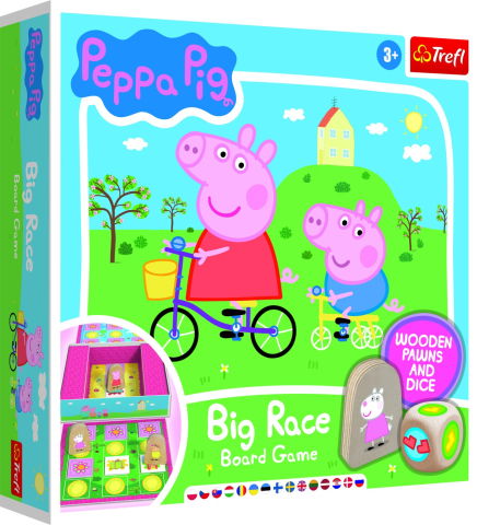 Jucării și jocuri - JOC TREFL PEPPA PIG MAREA CURSA