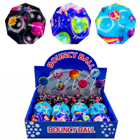 Jucării și jocuri - Minge saltareata din burete 7 cm spatiu