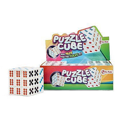 Jucării și jocuri - Cub magic tip rubik zar toi-toys 35345a