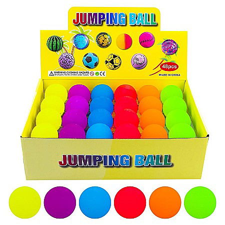 Jucării și jocuri - Minge saltareata 4.5cm neon 624510
