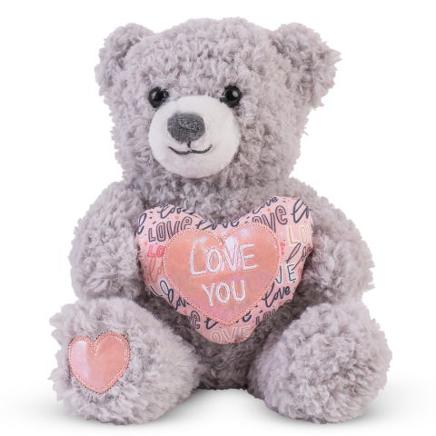 Jucării și jocuri - Jucarie de plus Ursulet gri 20 cm