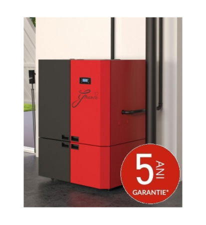 Incalzire si instalatii sanitare - CAZAN COMPACT PE PELETI DIN OTEL GRANDE R-C 37KW