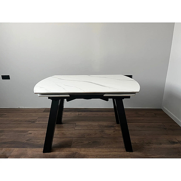 Masă dining extensibilă cu blat din compozit și structură metalică Extensia – DT2422 [2]